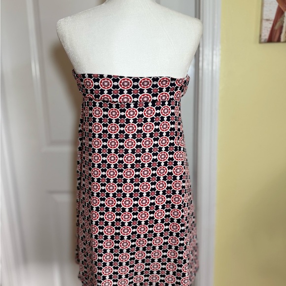 LULAROE Stylish Black and Red Strapless Shirt or Skirt, size large - Picture 4 of 7